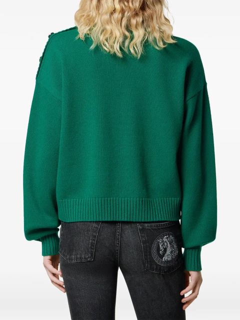 Versace mock-neck sweater - Green