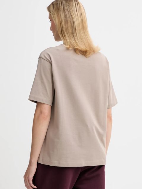 MAX&Co. t-shirt bawełniany damski kolor beżowy 2528976032200 - zdjęcie produktu nr 2