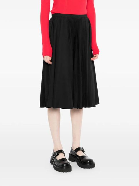 Marni satin midi skirt - Black