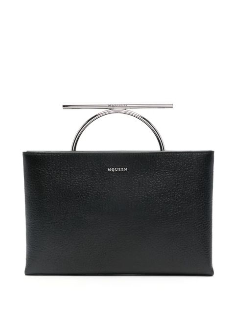 Alexander McQueen Cross-Bar clutch - Black - zdjęcie produktu nr 1