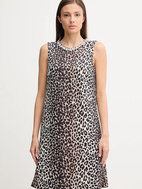 OUI sukienka kolor czarny mini rozkloszowana 93831 - zdjęcie produktu nr 1