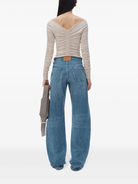 Alexander Wang ruched pullover top - Neutrals