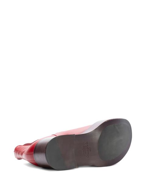 Valentino Garavani platform Chelsea boots - Red