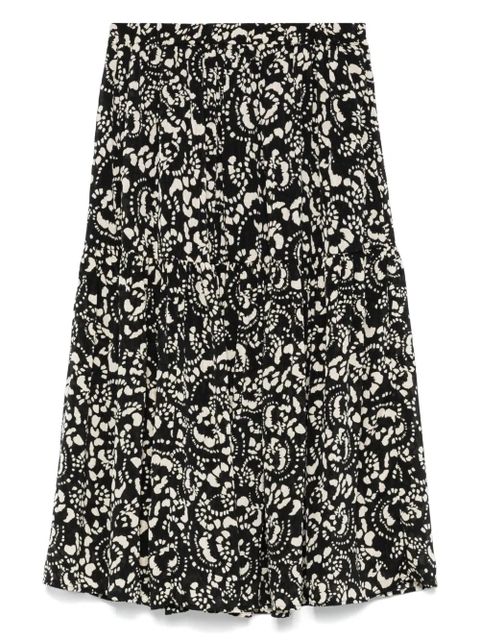 Ba&Sh Eola midi skirt - Black - zdjęcie produktu nr 2