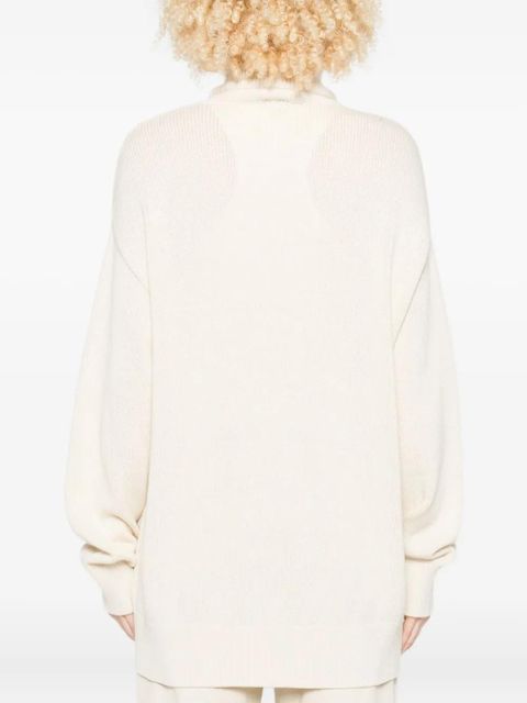 TOTEME longline turtleneck turtleneck - White - zdjęcie produktu nr 2