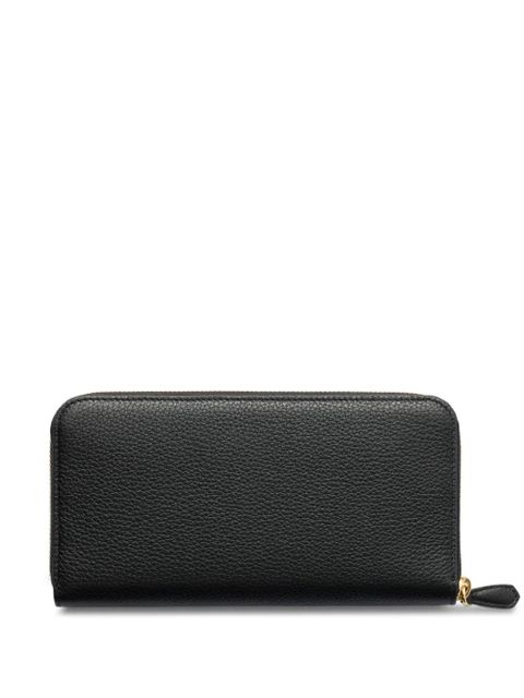 Prada large leather zip-around wallet - Black - zdjęcie produktu nr 2