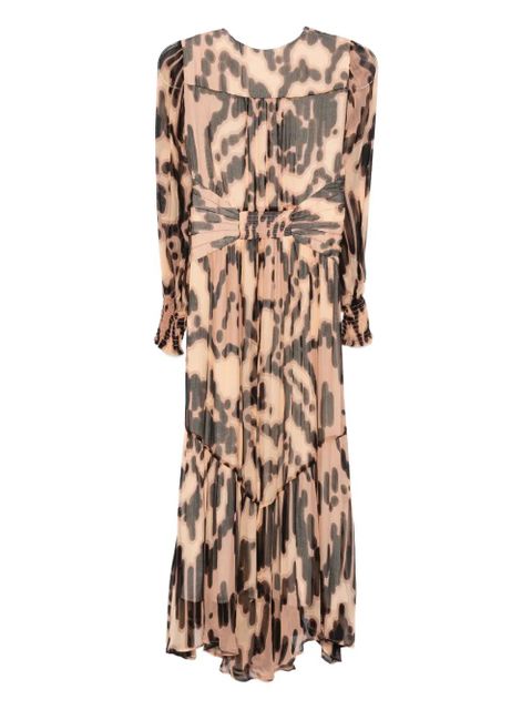 Ba&Sh Amor midi dress - Brown