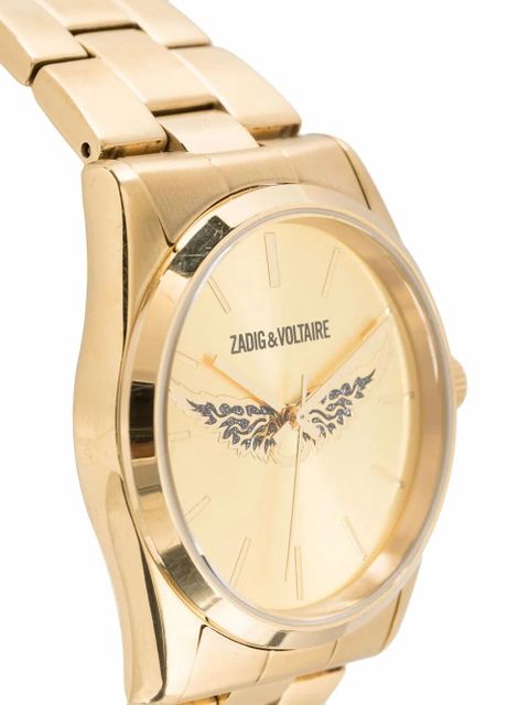 Zadig&Voltaire Gold Wings Fusion watch