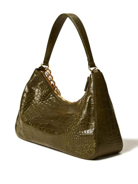 TWINSET Liliane crocodile-effect chain shoulder bag - Green - zdjęcie produktu nr 2