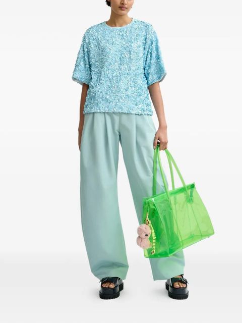 Essentiel Antwerp sequin blouse - Blue - zdjęcie produktu nr 2