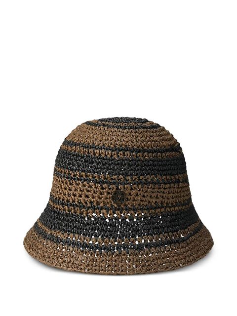 Maison Michel Clem bucket hat - Brown - zdjęcie produktu nr 1
