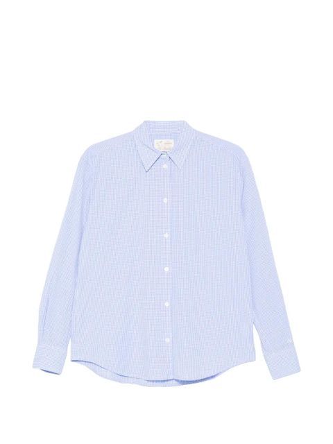 MC2 Saint Barth Meredith checked shirt - Blue - zdjęcie produktu nr 1
