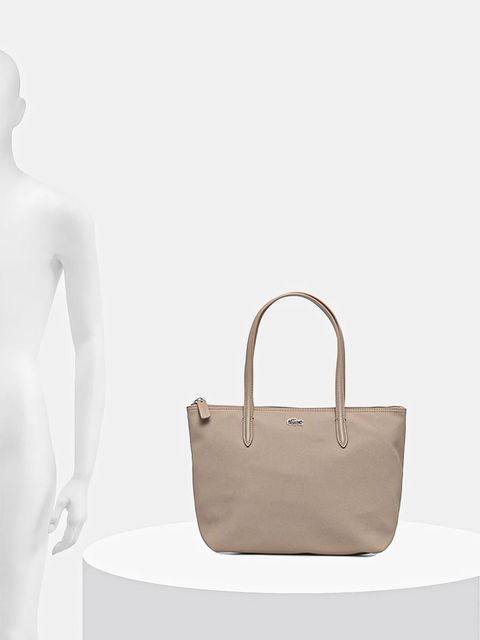 Lacoste torebka kolor beżowy NF2037PK