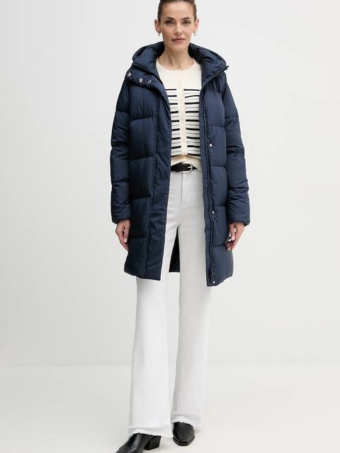 Tommy Hilfiger kurtka puchowa kolor granatowy zimowa WW0WW46535 - zdjęcie produktu nr 2