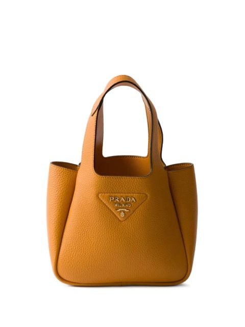 Prada leather mini bag - Orange - zdjęcie produktu nr 1