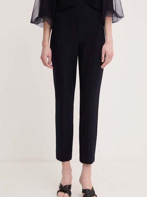 Joseph Ribkoff spodnie damskie kolor granatowy proste medium waist 143105 - zdjęcie produktu nr 1