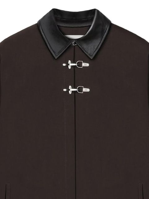 Nanushka Zofia oversized claps coat - Brown - zdjęcie produktu nr 2