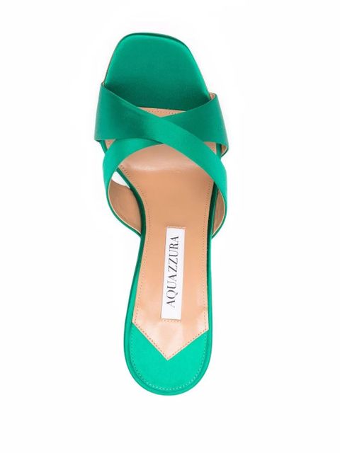 Aquazzura 95mm Yes Darling sandals - Green