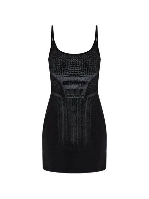 MISBHV logo-detail mini dress - Black - zdjęcie produktu nr 1
