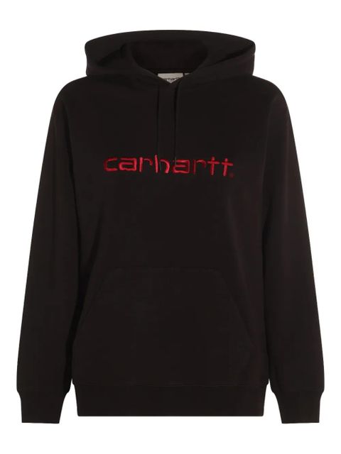 Carhartt WIP embroidered-logo hoodie - Black - zdjęcie produktu nr 1