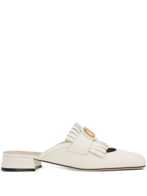 Valentino Garavani VLogo Signature mules - White - zdjęcie produktu nr 1