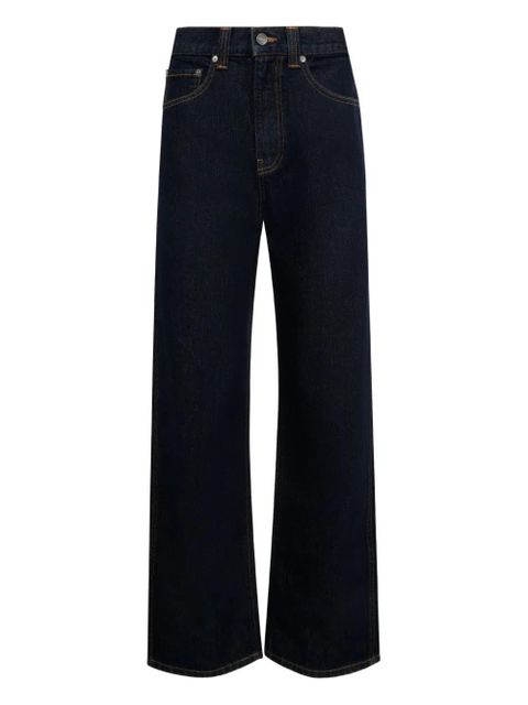 KHAITE Bonnie five-pocket denim jeans - Blue - zdjęcie produktu nr 1