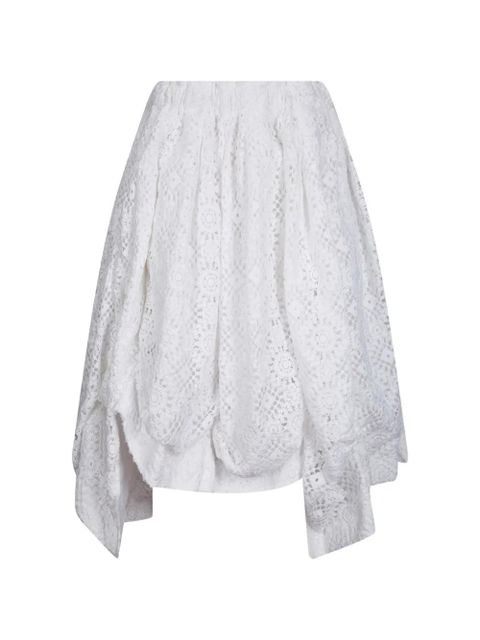 Comme Des Garçons lace trousers - White - zdjęcie produktu nr 1