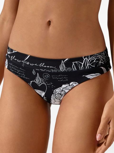 Agua By Agua Bendita Sydelle printed bikini bottom - Black - zdjęcie produktu nr 2