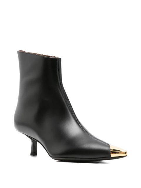 Giuseppe Zanotti 50mm pointed-toe heeled boots - Black - zdjęcie produktu nr 2