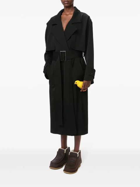 JW Anderson virgin-wool trench coat - Black - zdjęcie produktu nr 2