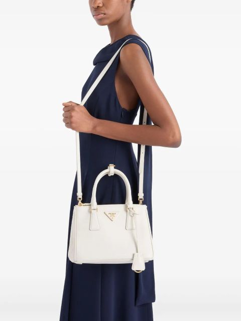 Prada small Galleria tote bag - White - zdjęcie produktu nr 2