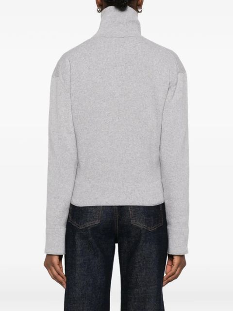 Victoria Beckham half-zip sweater - Grey