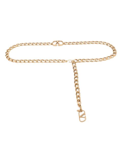 Valentino Garavani VLogo Signature chain belt - Gold - zdjęcie produktu nr 1