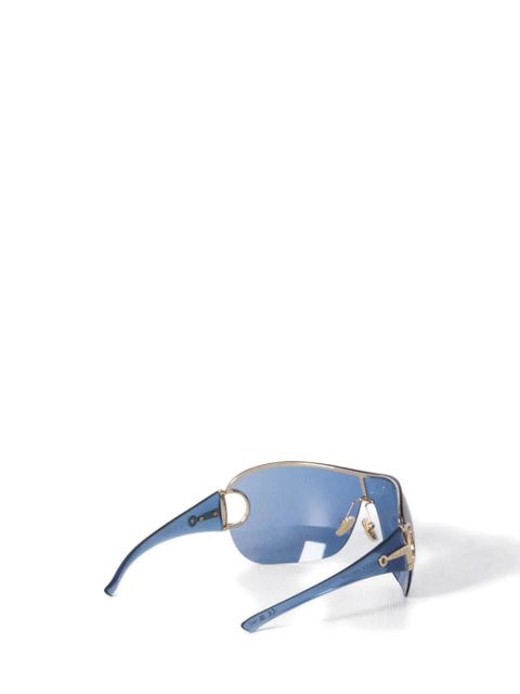 Gucci frameless mask sunglasses - Blue - zdjęcie produktu nr 2