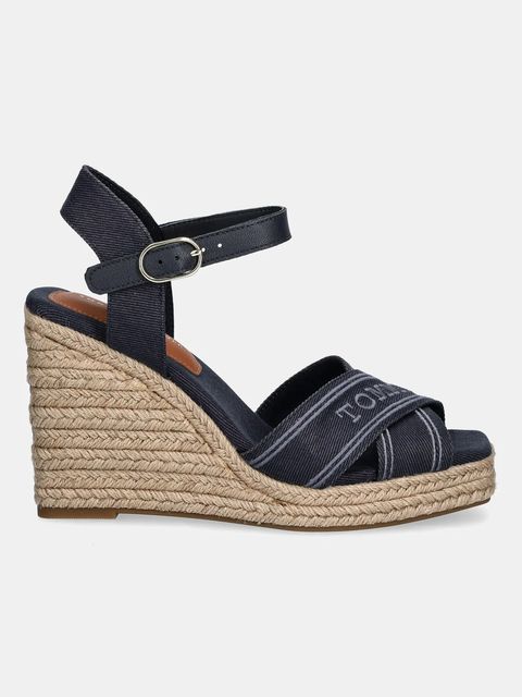 Tommy Hilfiger sandały TOMMY HILFIGER ESPAD HIGH WEDGE - zdjęcie produktu nr 1