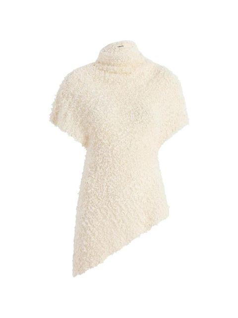 KHAITE asymmetric top - Neutrals - zdjęcie produktu nr 1