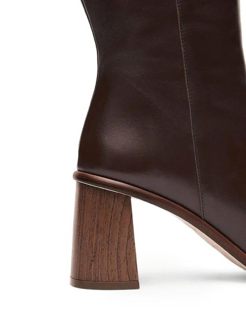 ALOHAS square-toe boots - Brown
