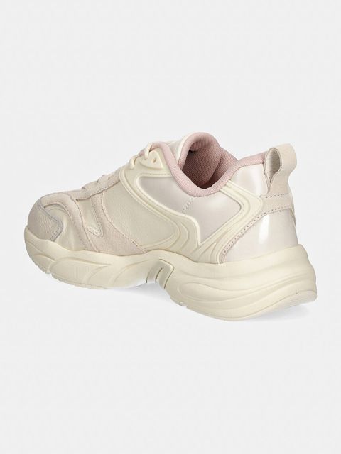 Calvin Klein Jeans sneakersy RETRO TENNIS LOW LACE ML MIX kolor biały YW0YW01566