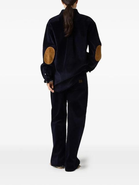 Miu Miu pocket trousers - Blue