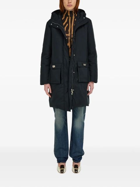 Ferragamo hooded belted parka - Black - zdjęcie produktu nr 2