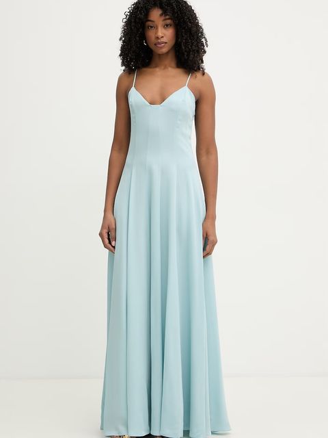 Twinset sukienka rozkloszowana z wiskozy - zdjęcie produktu nr 1