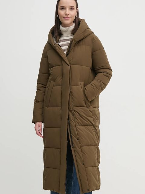 Sandro Ferrone kurtka damska kolor zielony zimowa