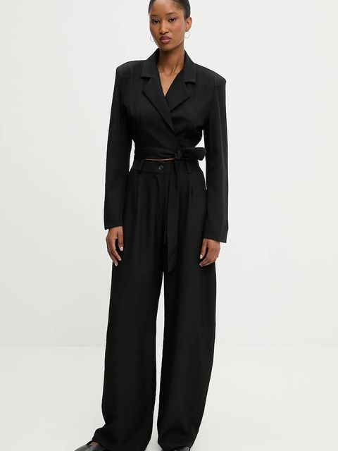 Answear.LAB marynarka i spodnie damski kolor czarny
