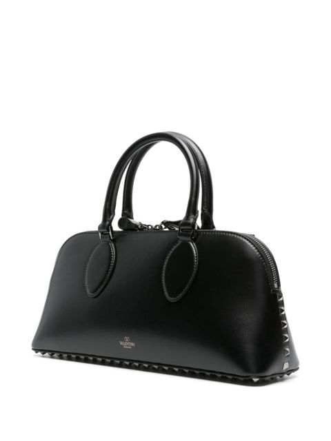 Valentino Garavani Rockstud leather tote bag - Black