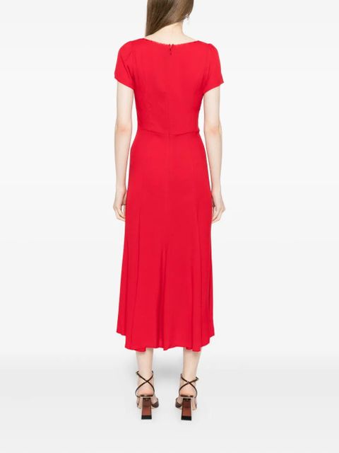 Reformation Afton dress - Red