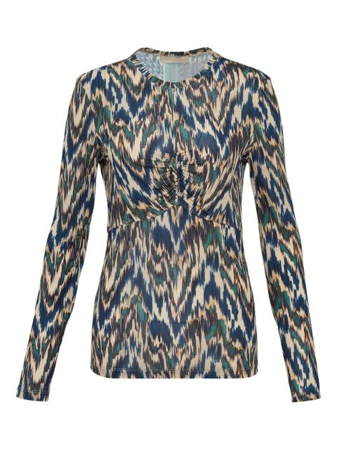 Ulla Johnson Neri long-sleeves top - Blue - zdjęcie produktu nr 1