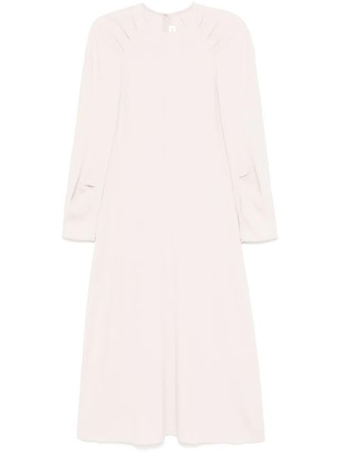 Victoria Beckham crepe midi dress - Pink - zdjęcie produktu nr 1