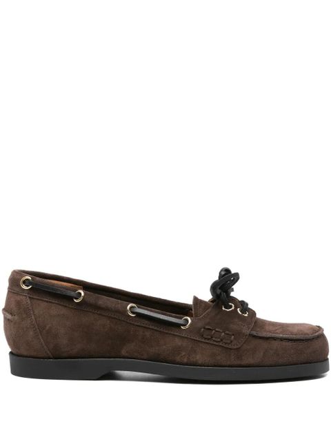ATP Atelier lace-up suede loafers - Brown - zdjęcie produktu nr 1