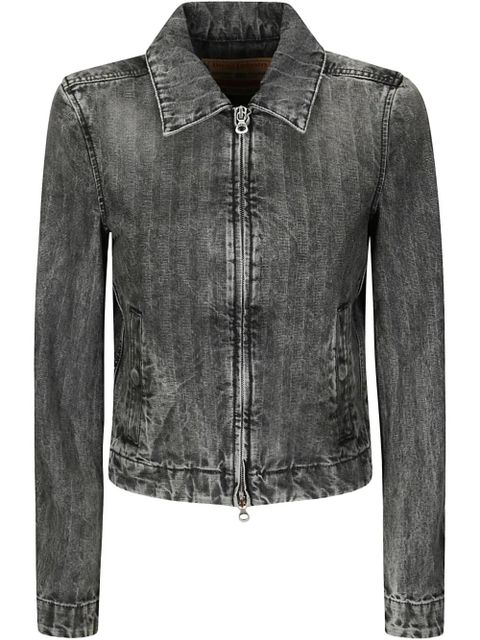 Diesel distressed denim jacket - Grey - zdjęcie produktu nr 1