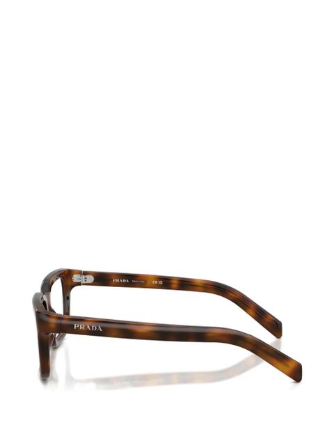 Prada Eyewear square-frame glasses - Brown